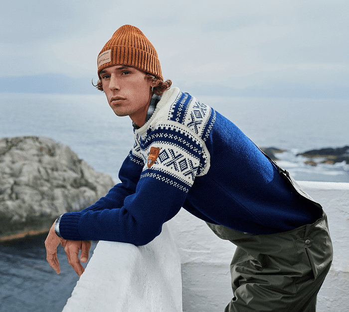 Cortina 1956 Norwegian Wool Sweater Men