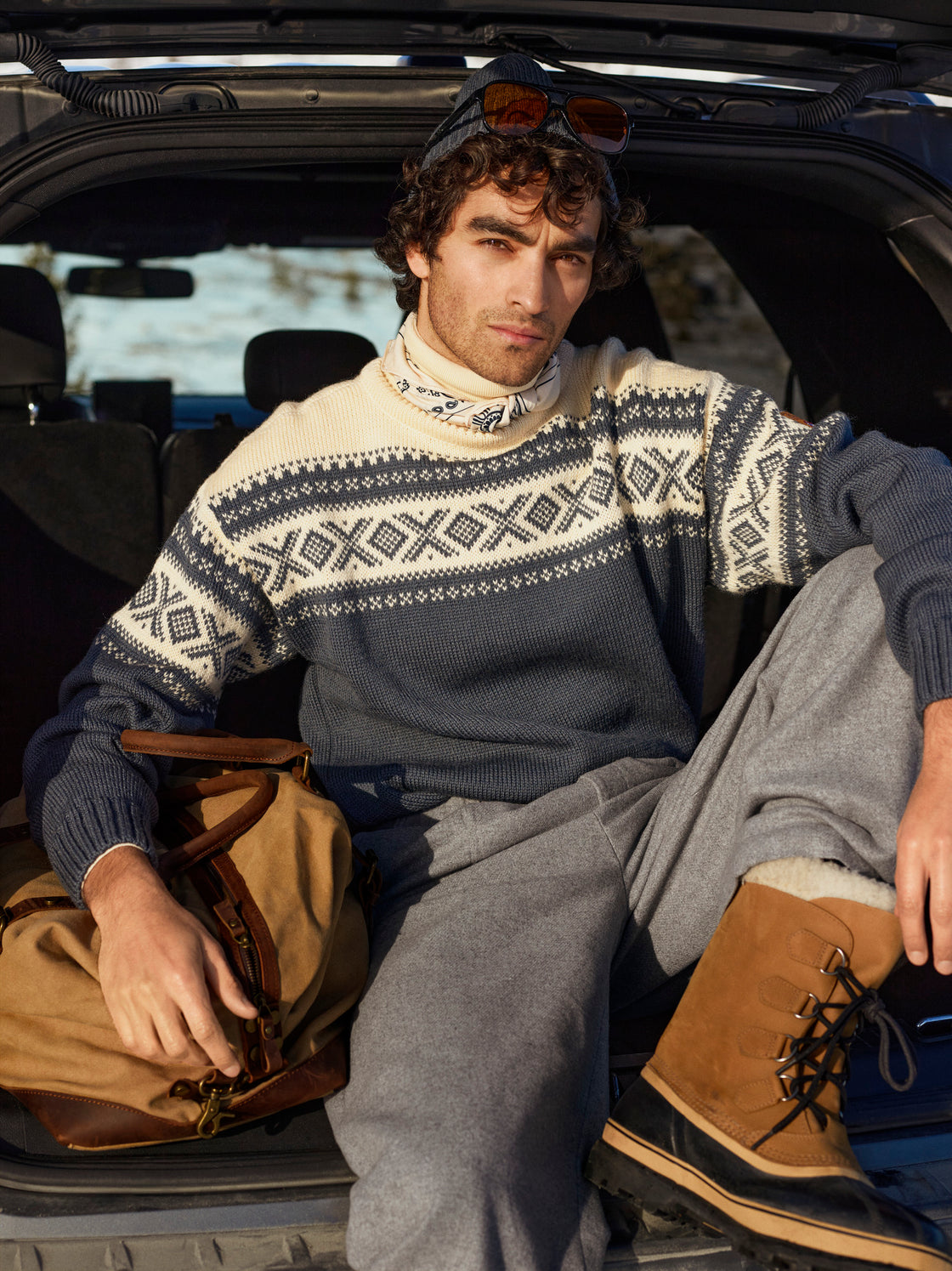 Cortina 1956 Norwegian Wool Sweater Men