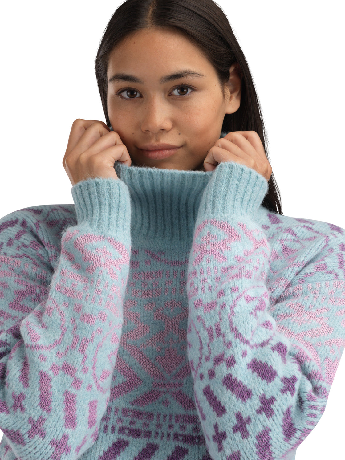 Highland Feminine Sweater (Cotton-Alpaka)