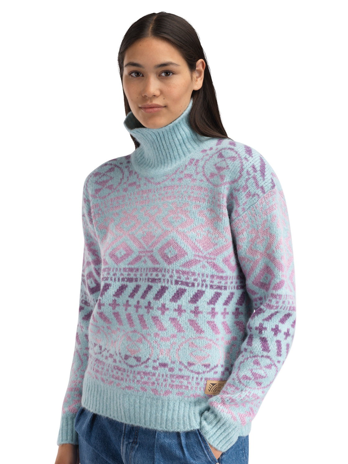 Highland Feminine Sweater (Cotton-Alpaka)