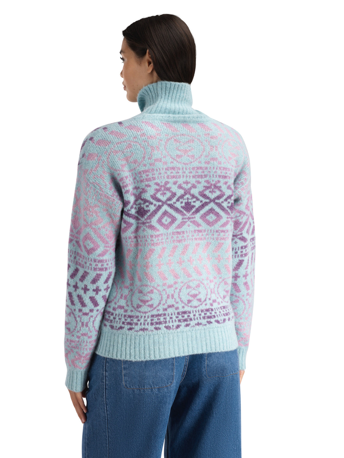 Highland Feminine Sweater (Cotton-Alpaka)