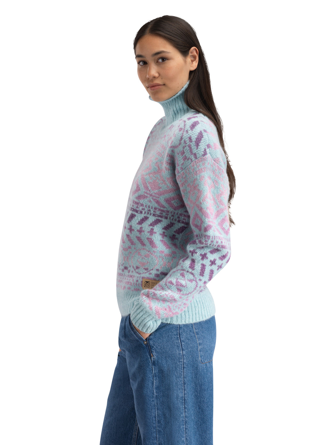 Highland Feminine Sweater (Cotton-Alpaka)
