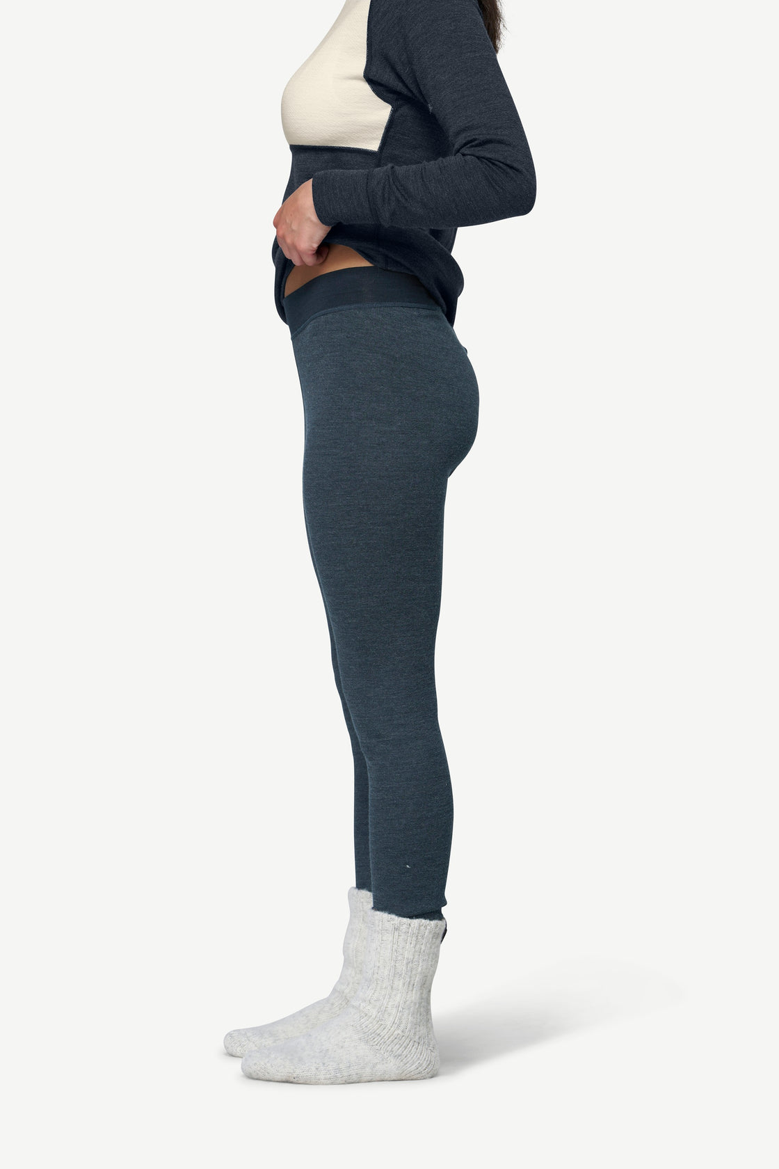 Expedition Merino Silk Longs Damen