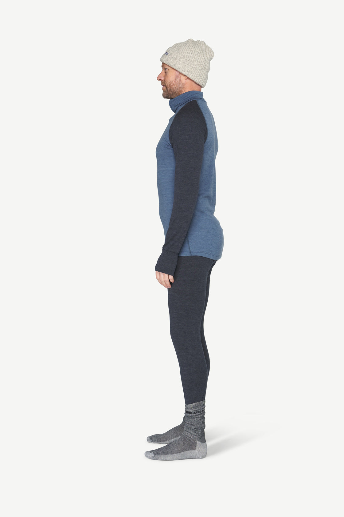 Expedition Merino Silk Zip Herren