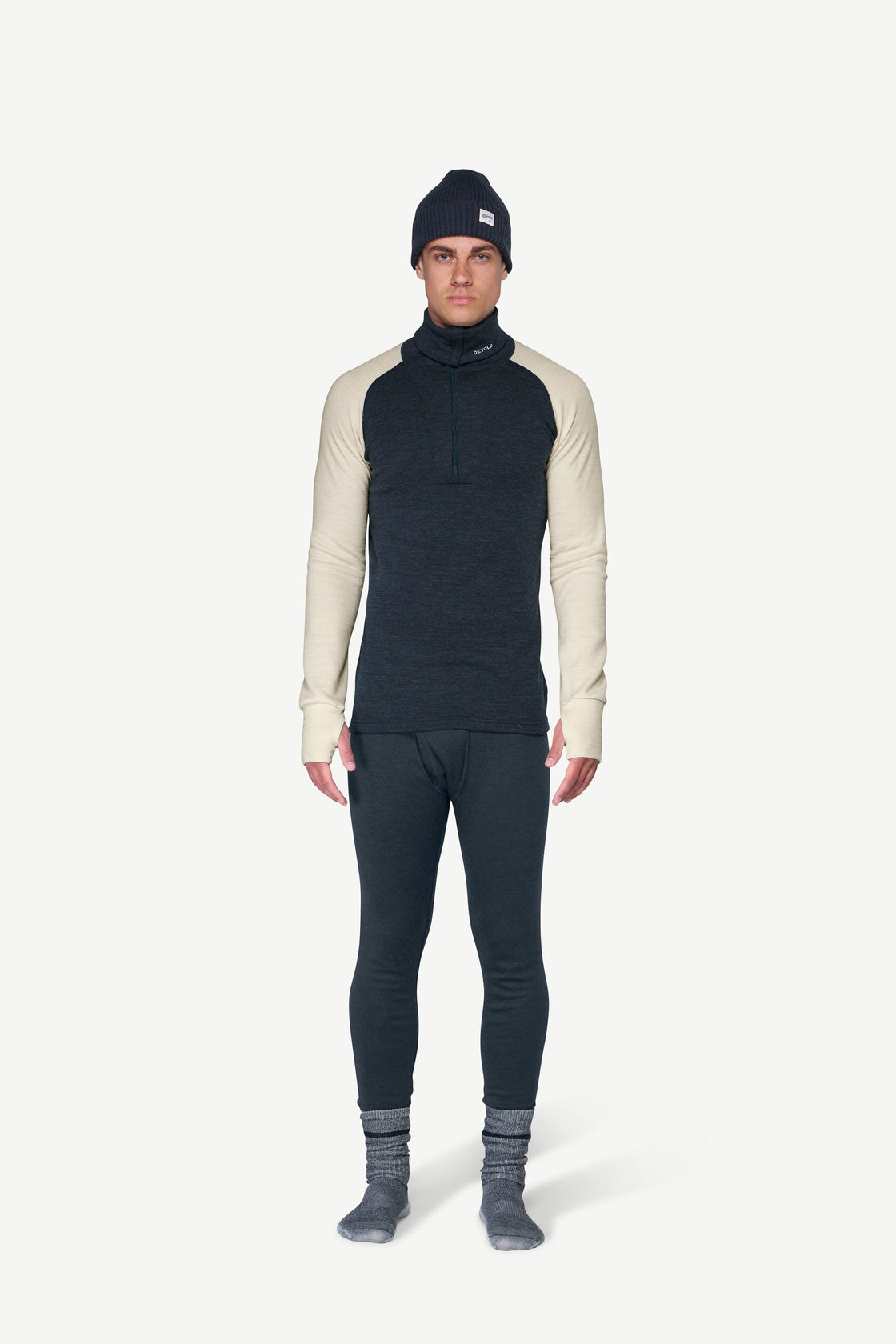 Expedition Merino Silk Zip Herren