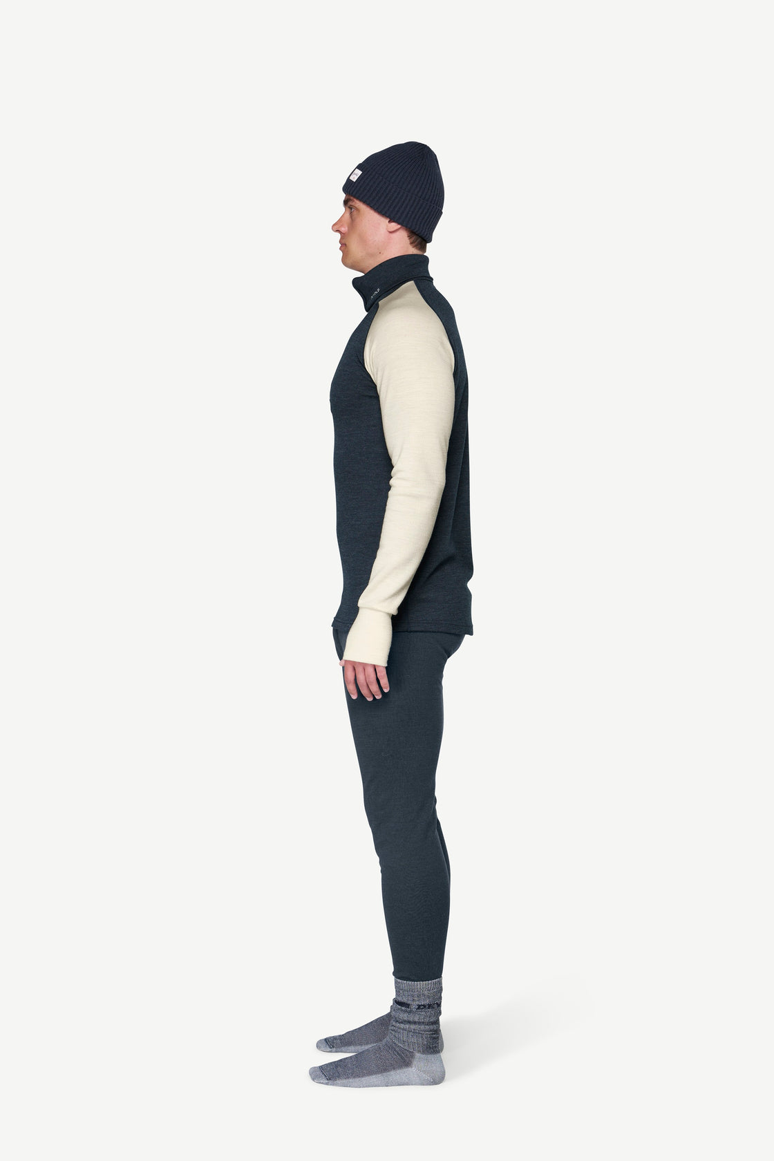 Expedition Merino Silk Zip Herren