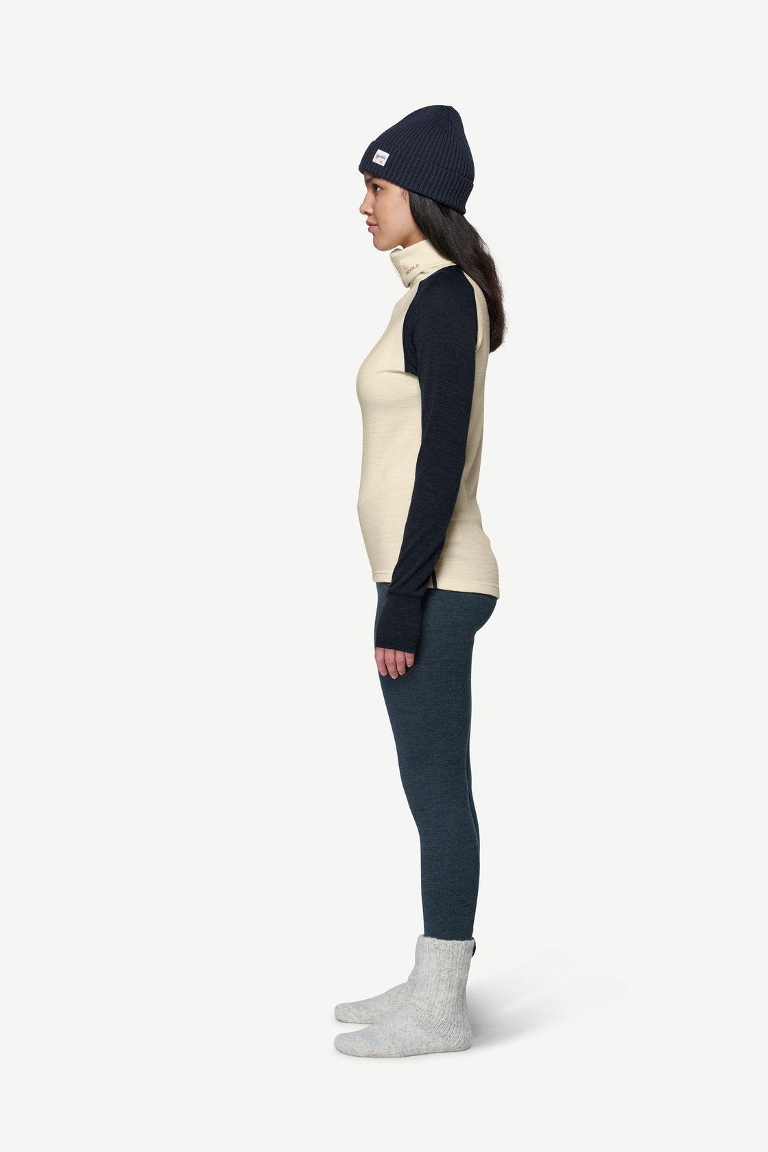 Expedition Merino Silk Zip Damen