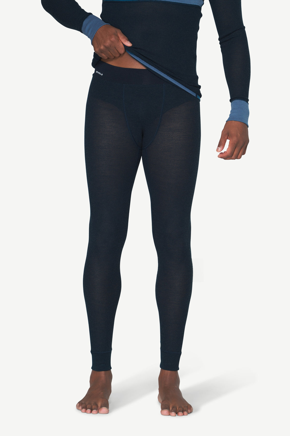 Caleçon long en maille de laine mérinos 190♂