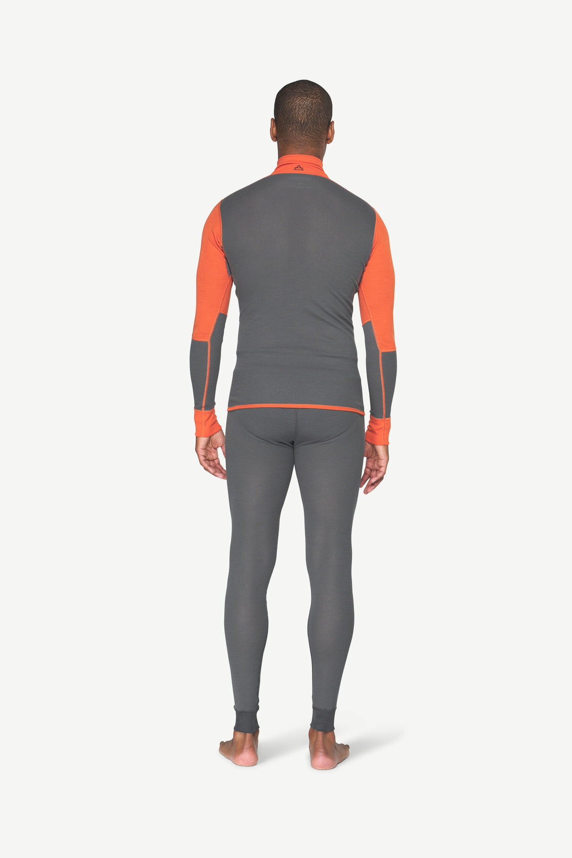 Merino Wool Mesh Half Zip Neck ♂ 190