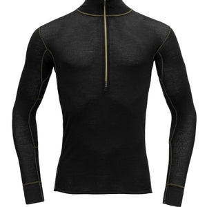 Merino Wool Mesh Half Zip Neck ♂ 190