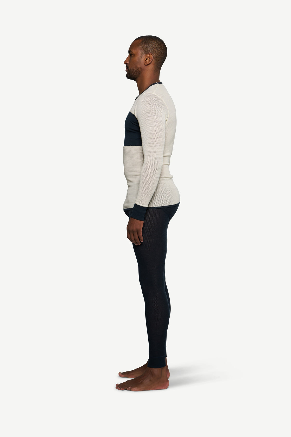 Merino Wool Mesh Langarmshirt ♂ 190