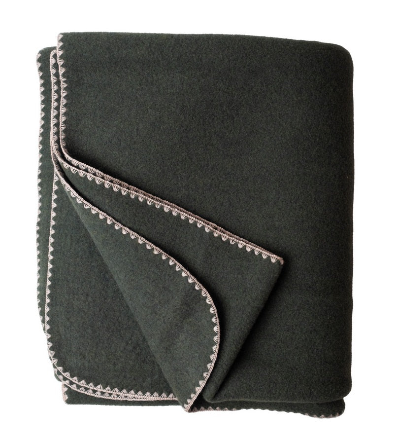 Couverture polaire laine mérinos 150x180 cm