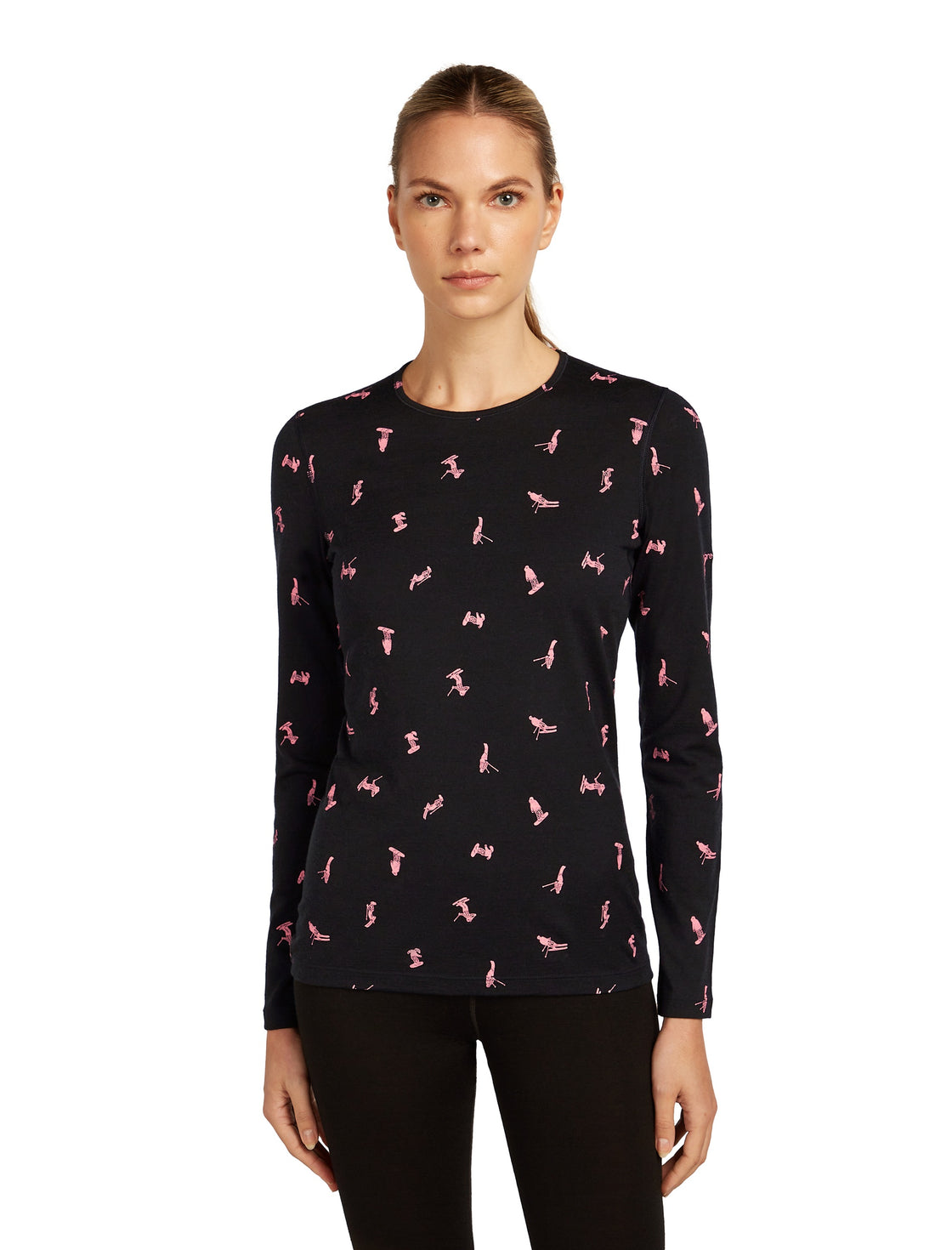 Journée de ski à manches longues 200 Oasis Merino ♀