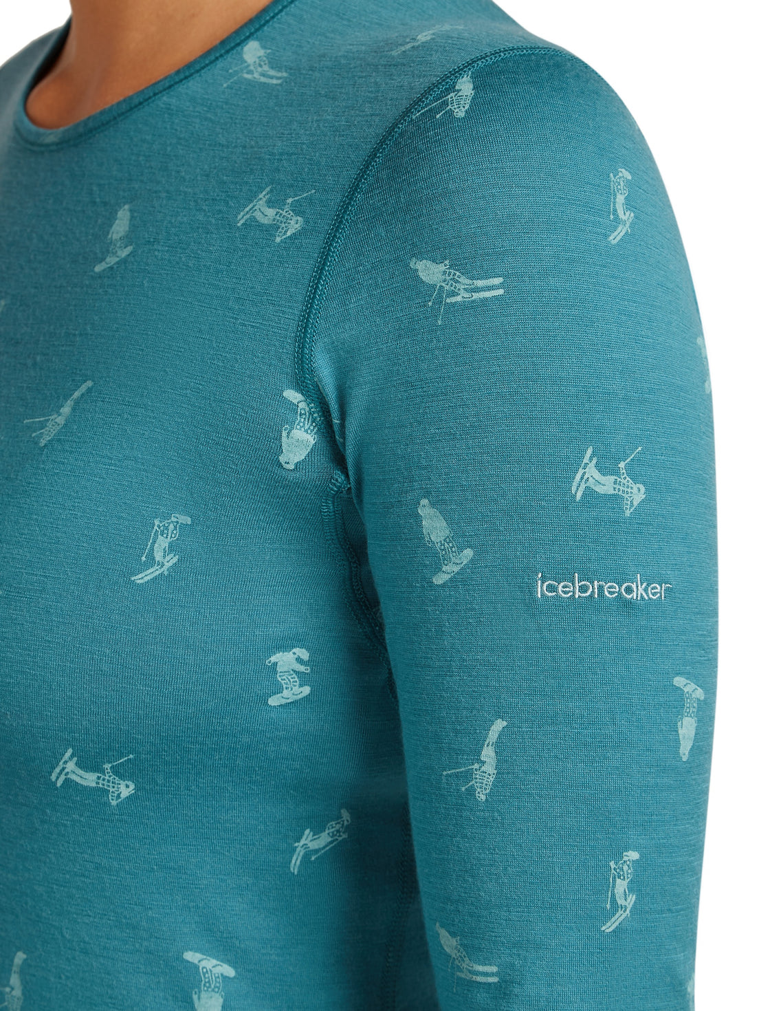 Journée de ski à manches longues 200 Oasis Merino ♀