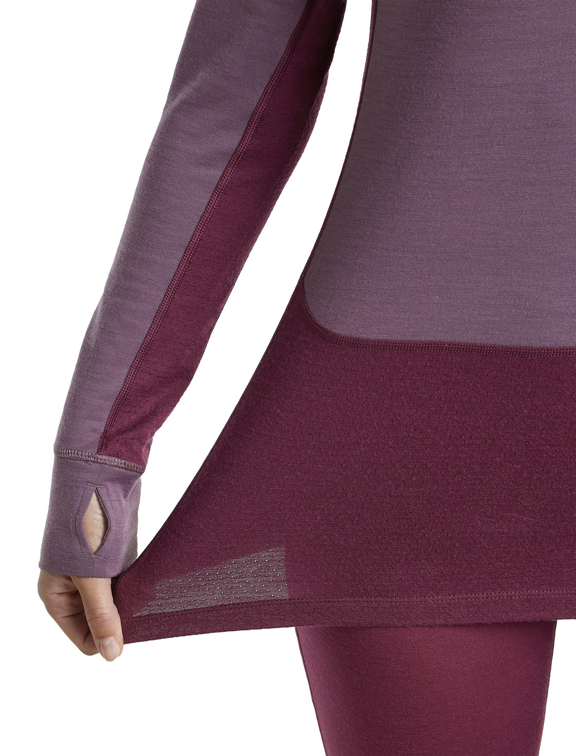 200 ZoneKnit Long Sleeve Half Zip Damen