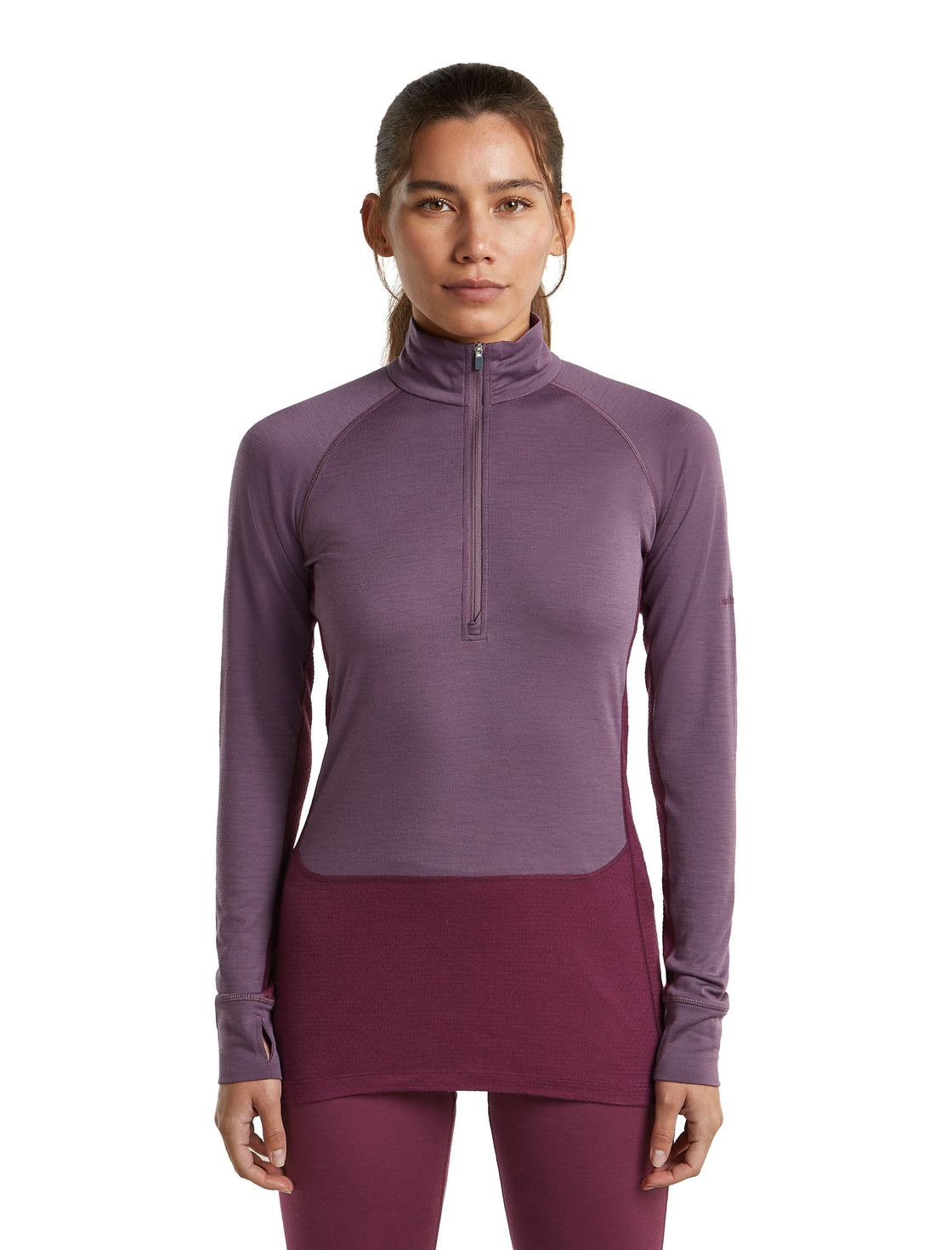 200 ZoneKnit Long Sleeve Half Zip Damen