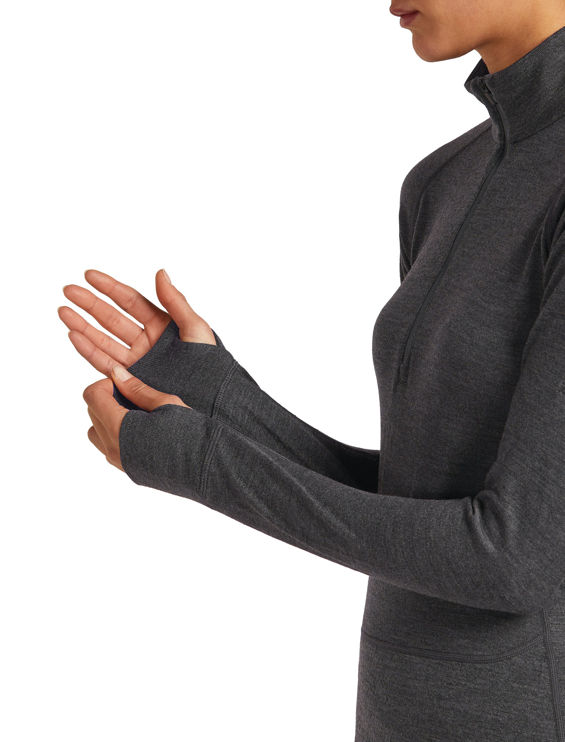 Zone Knit Merino Half Zip 260 ♀