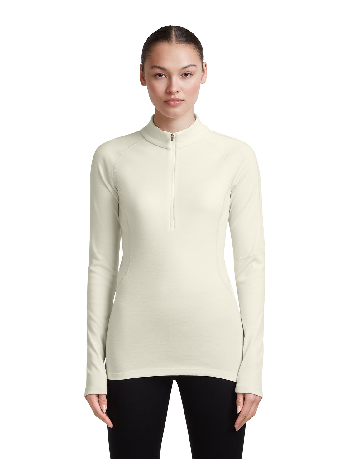 300 Merino Ultra Fine Polar LS Demi-Zip ♀