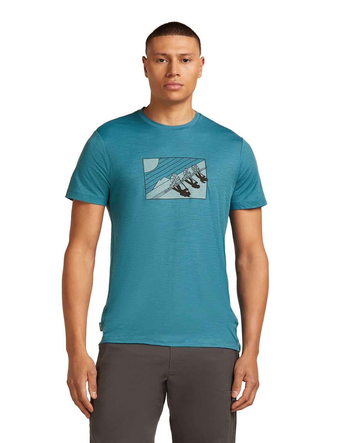 Tech Merino T-Shirt In The Wild ♂