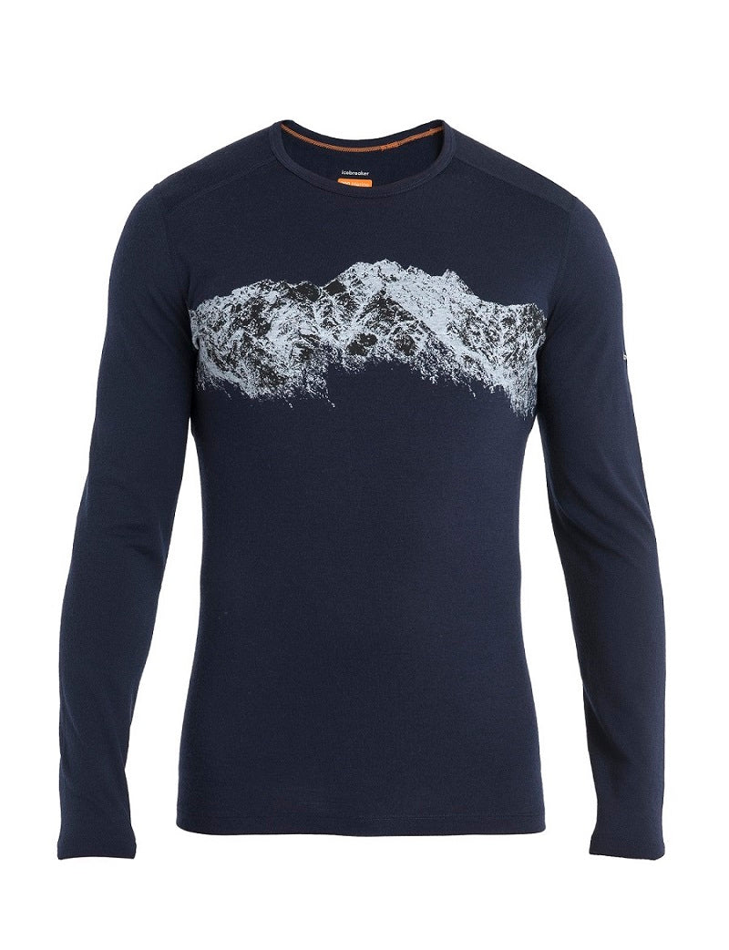 Icebreaker Merino 200 Oasis Long Sleeve Crewe Remarkables Men 
