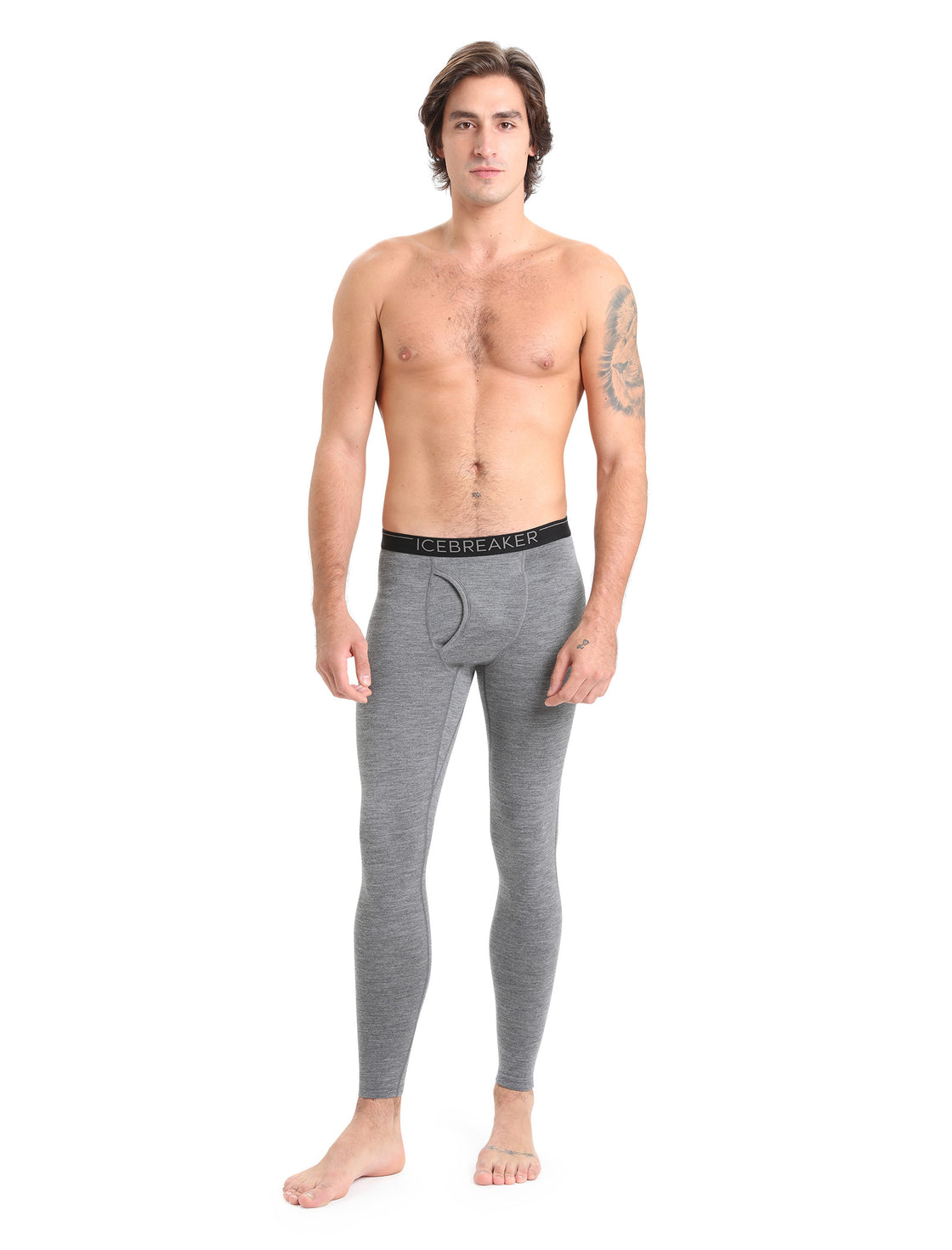 Oasis Fly Merino Leggings Herren 200 (mit Eingriff)
