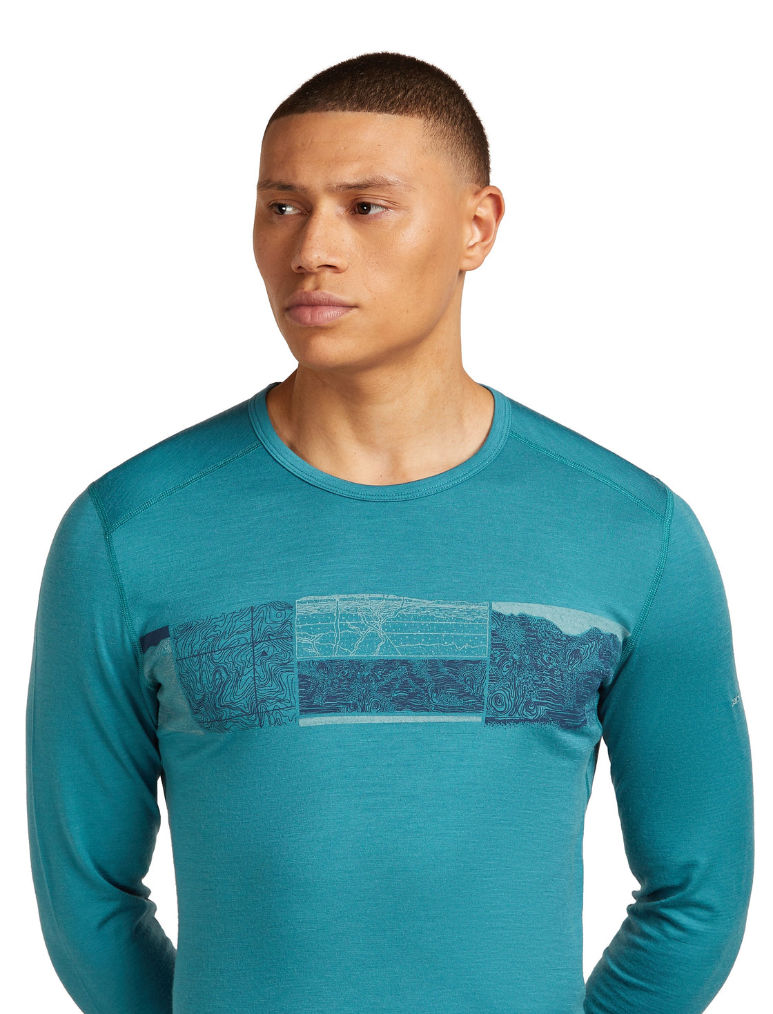 Oasis Merino Long Sleeve Elevation Line 200 ♂