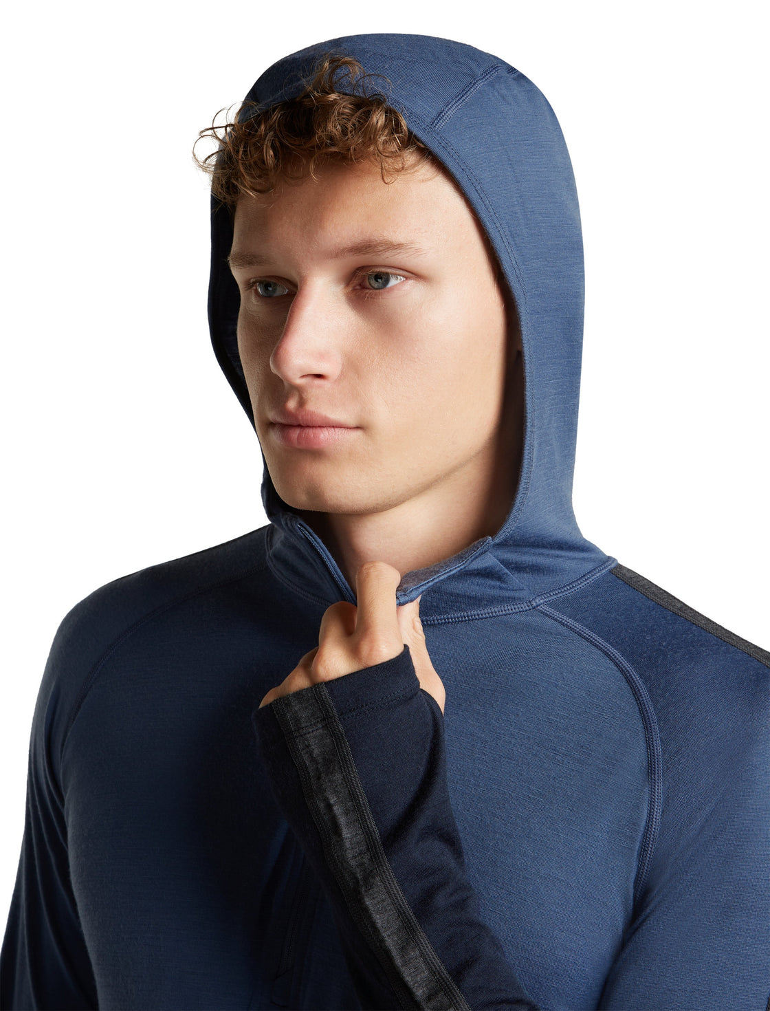 200 Oasis Plus LS Half Zip Hood ♂
