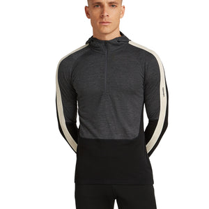 200 Oasis Plus LS Half Zip Hood ♂