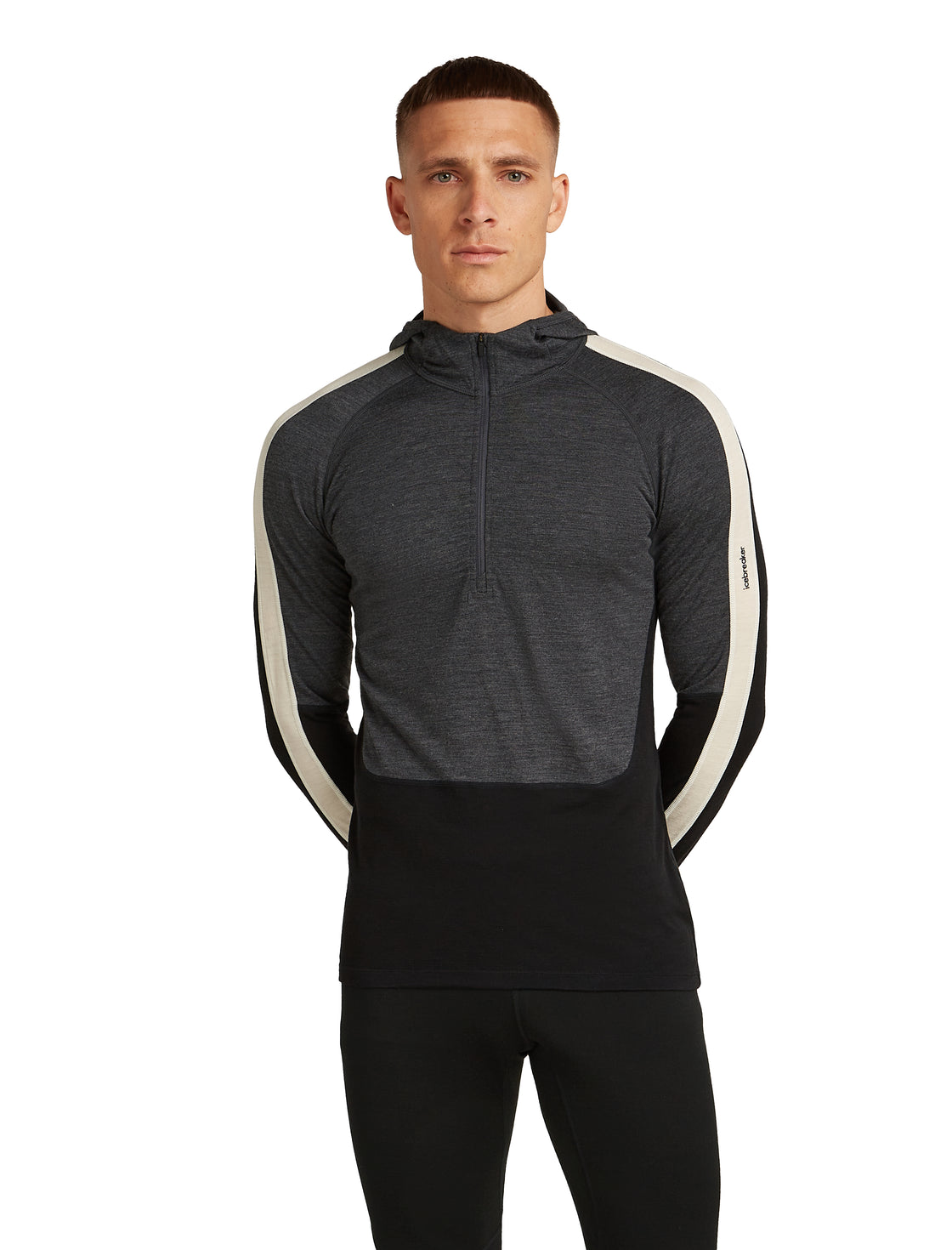 200 Oasis Plus LS Half Zip Hood ♂