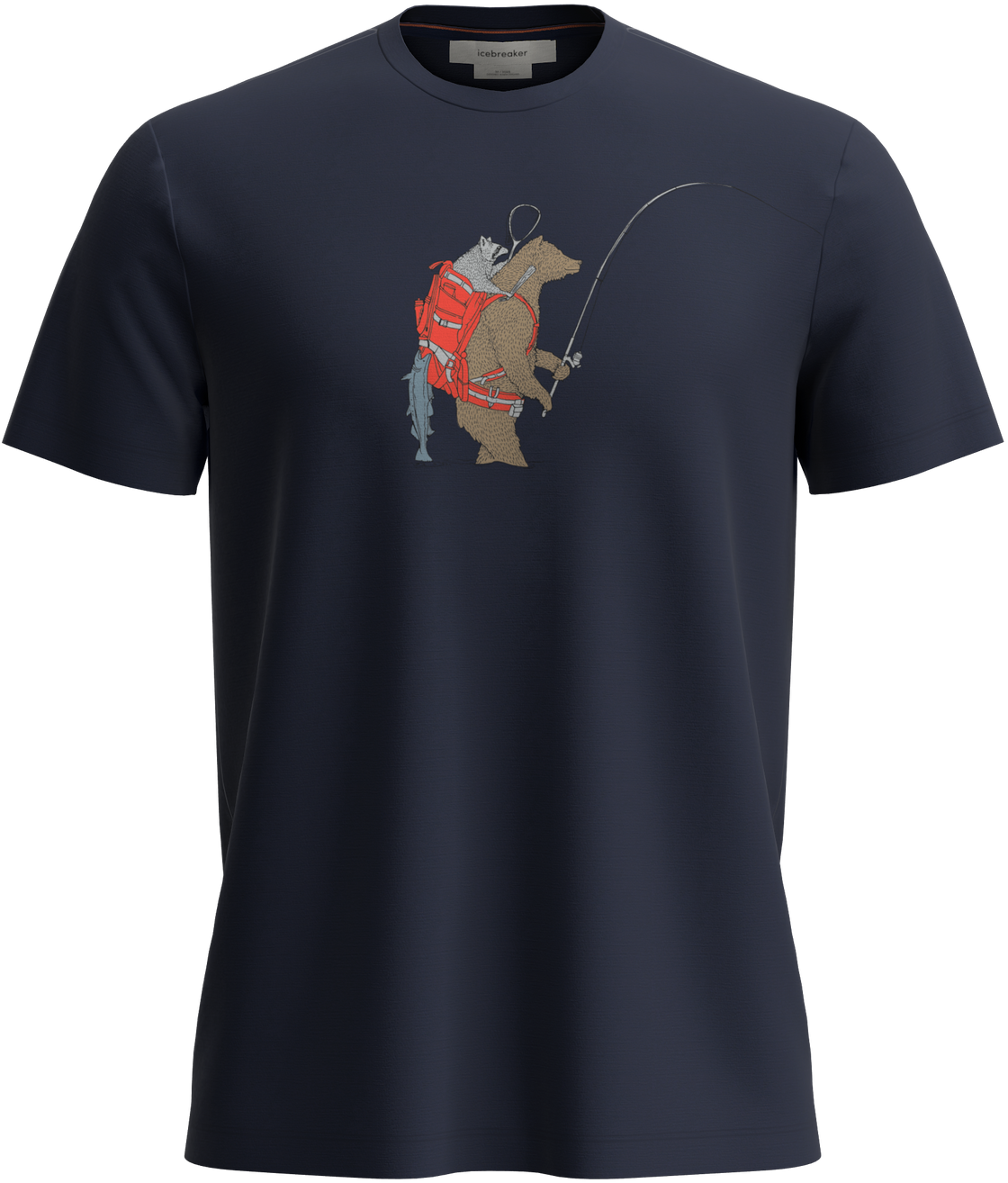 Tech Merino T-Shirt Bear Catch ♂
