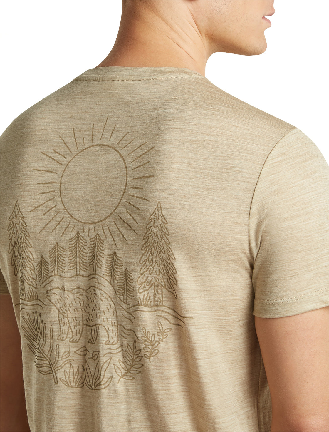 Tech Merino T-Shirt Adventure Ride Male