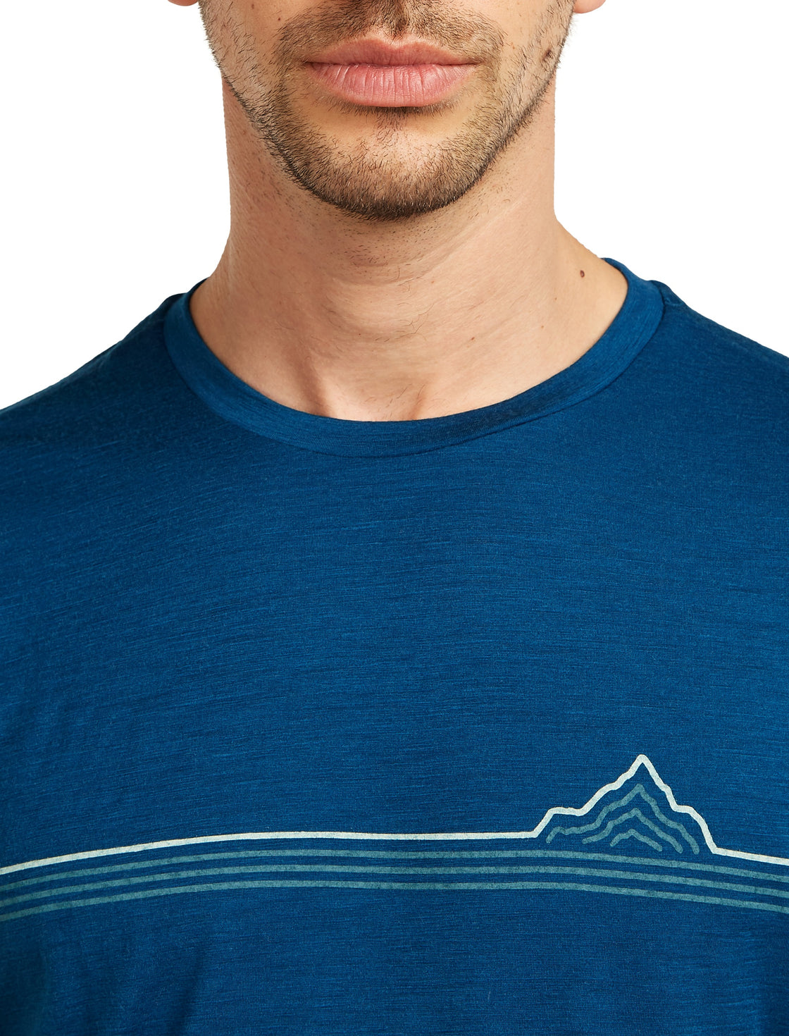 Tech Merino T-Shirt Range Stripes ♂