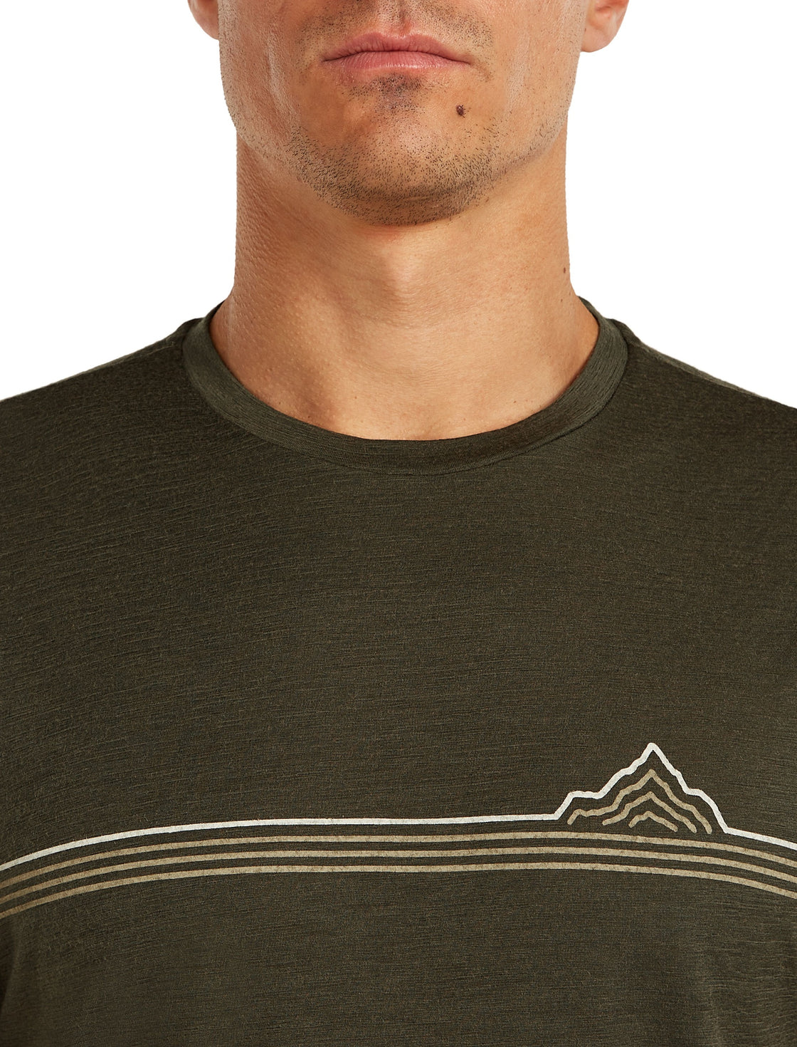 Tech Merino T-Shirt Range Stripes ♂