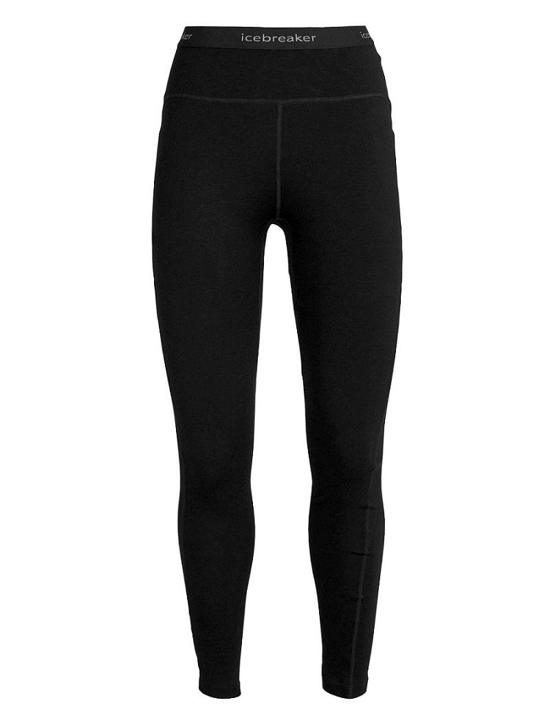 Legging Icebreaker Merino GT Taille S - Noir - Laine Mérinos - Fermeture Cheville - Occasion Parfait état