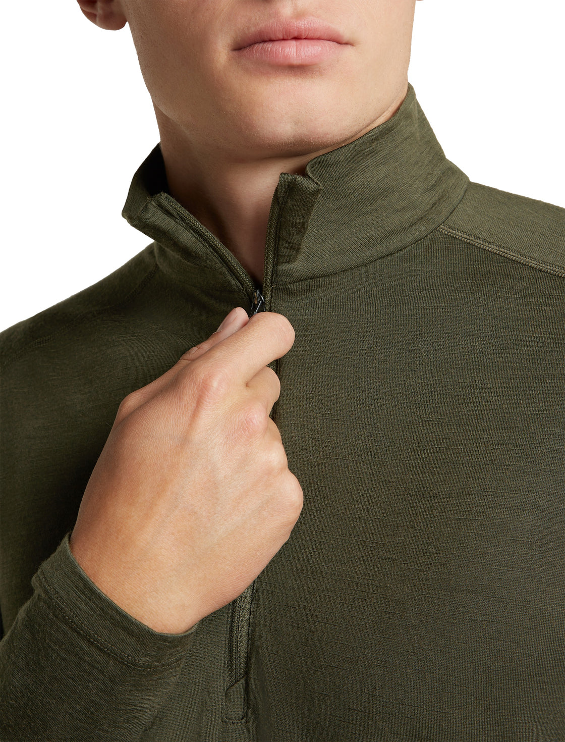 Oasis Merino Longsleeve Half Zip Herren 200