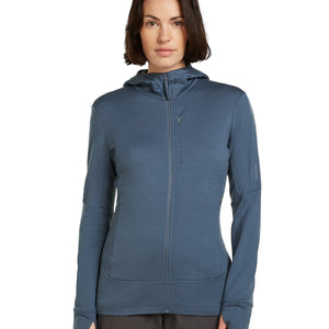 Quantum Merino Fleece Hoody Damen
