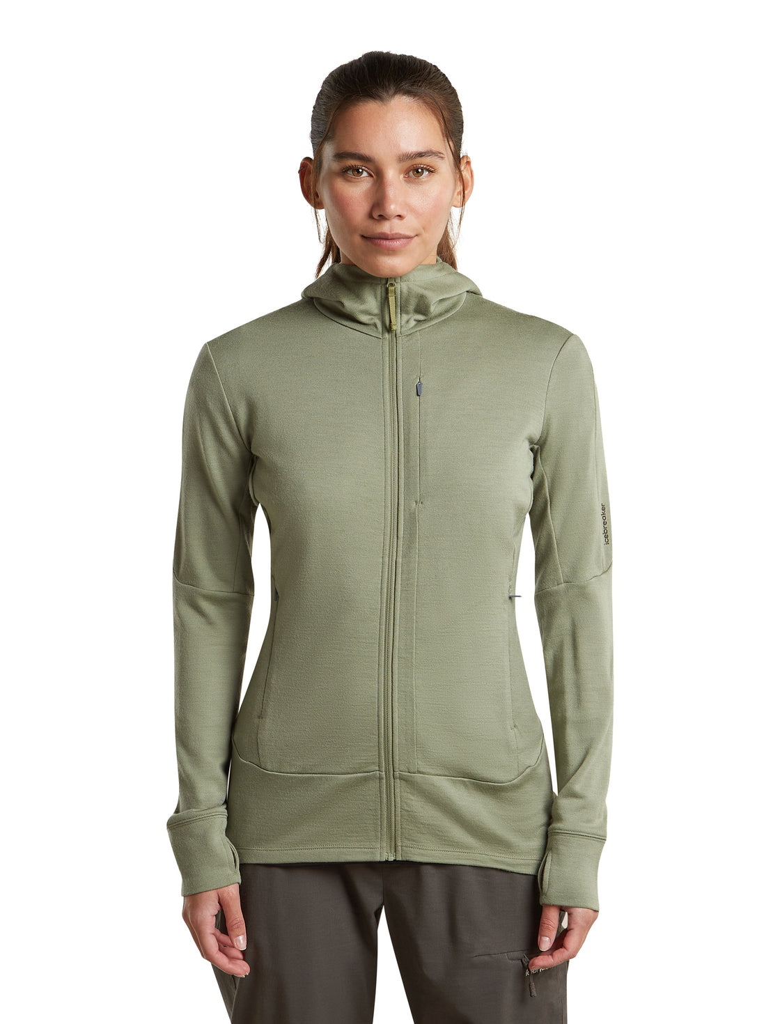 Quantum Merino Fleece Hoody Damen