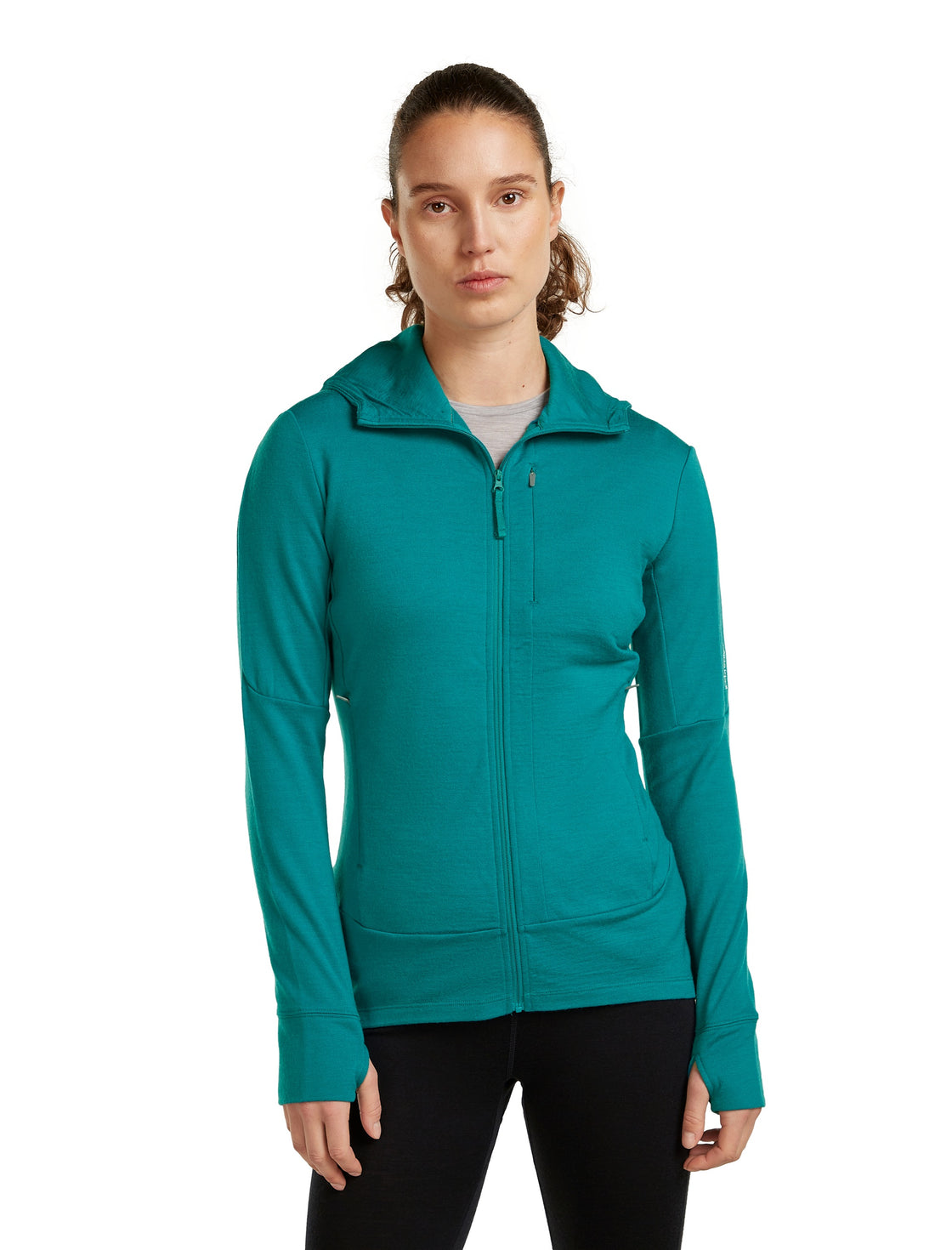 Quantum Merino Fleece Hoody Damen