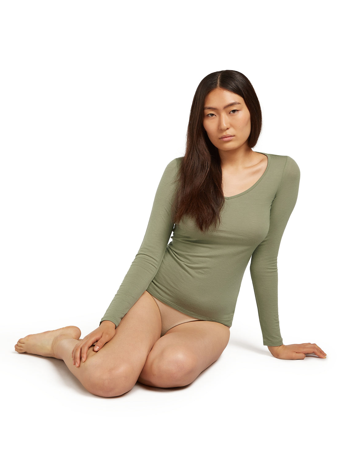 Siren Merino Longsleeve Damen Sweatheart 150