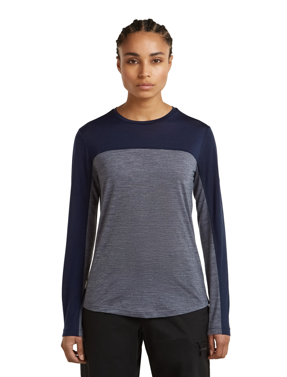 Sphere Tencel®-Merino Manches longues Color Block ♀