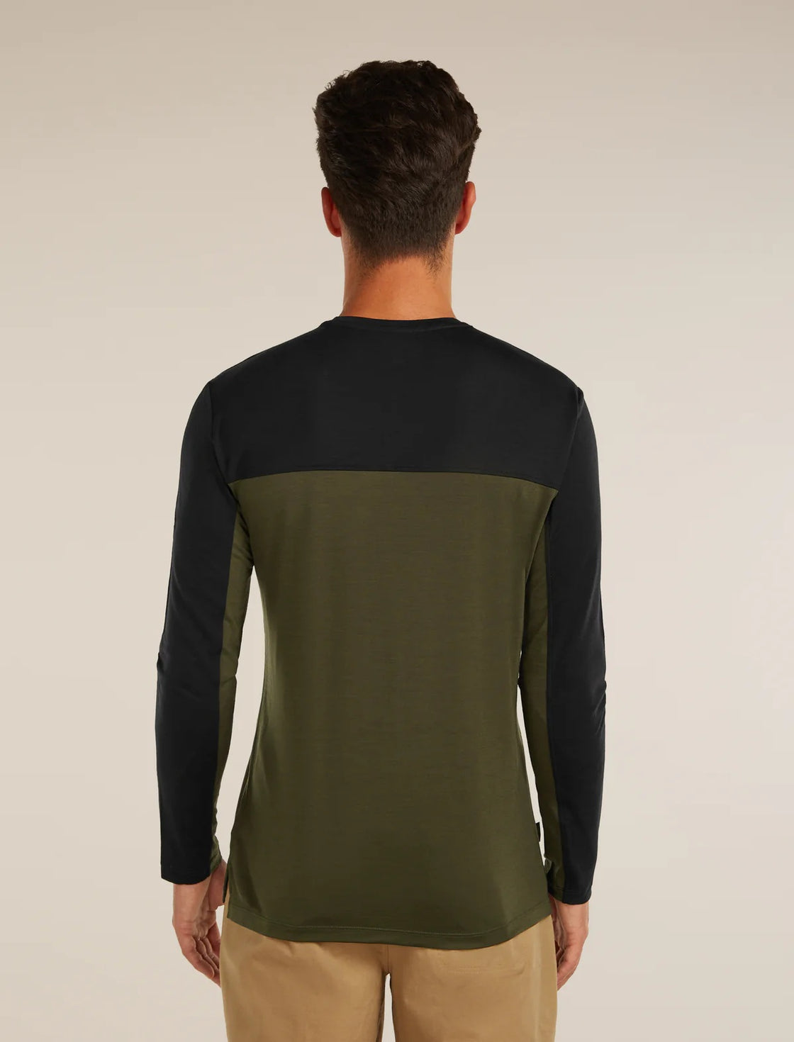 Sphere Tencel®-Merino Manches longues Color Block ♂