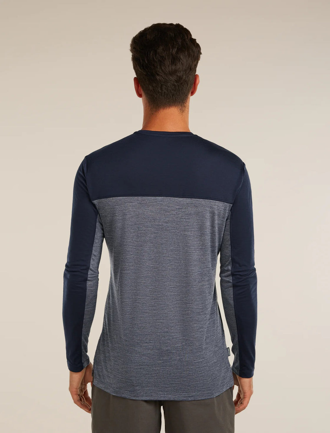 Sphere Tencel®-Merino Manches longues Color Block ♂