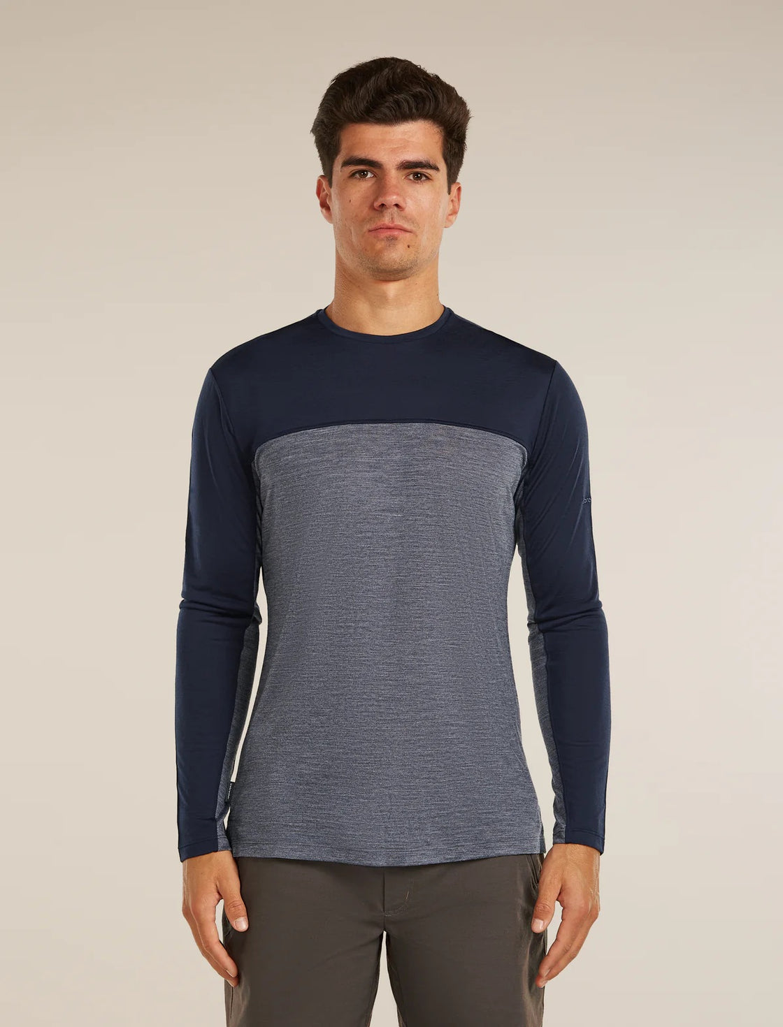 Sphere Tencel®-Merino Manches longues Color Block ♂