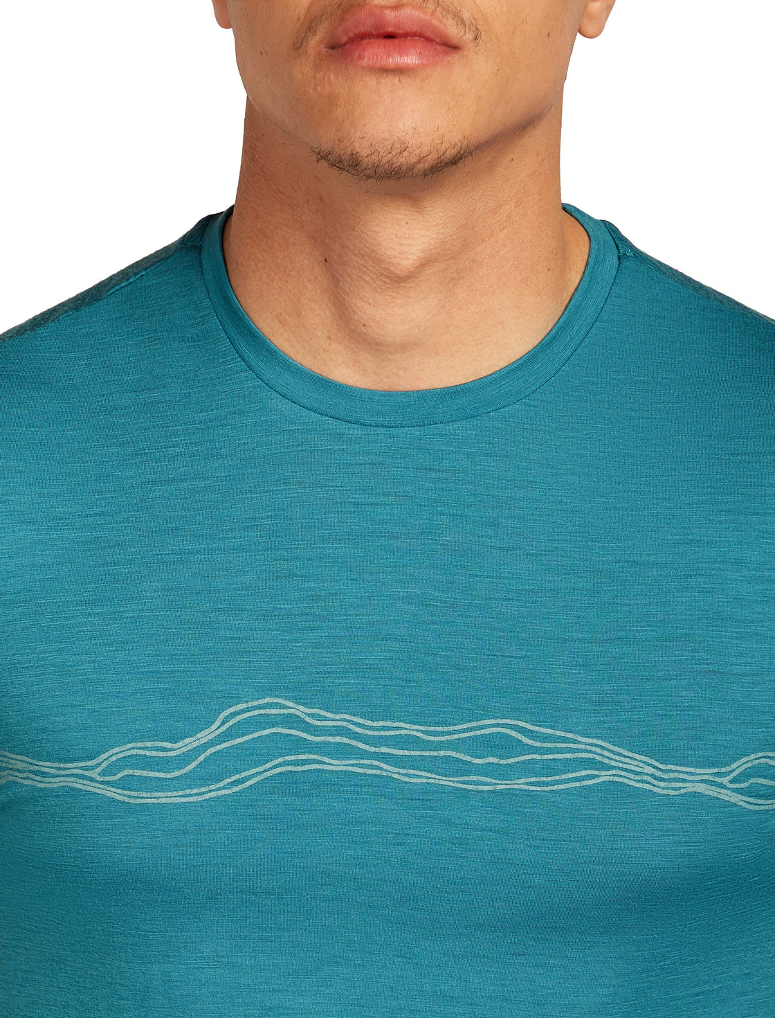 Tech Merino T-Shirt Mountain Pulse ♂