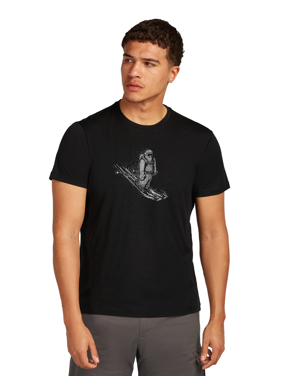 Tech Merino T-Shirt Skiing Yeti ♂