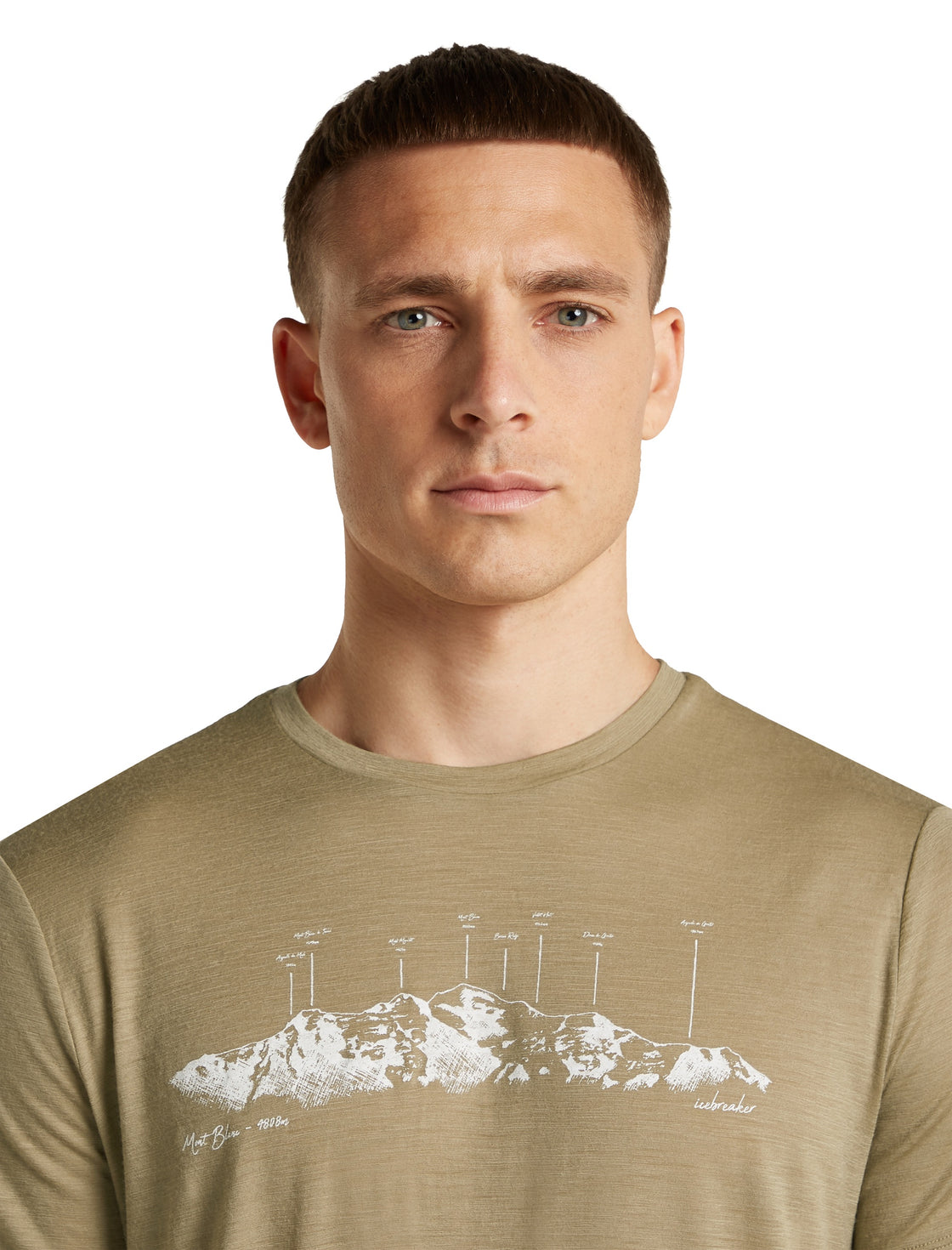 T-Shirt Tech Merino 7 Sommets de Montagne ♂