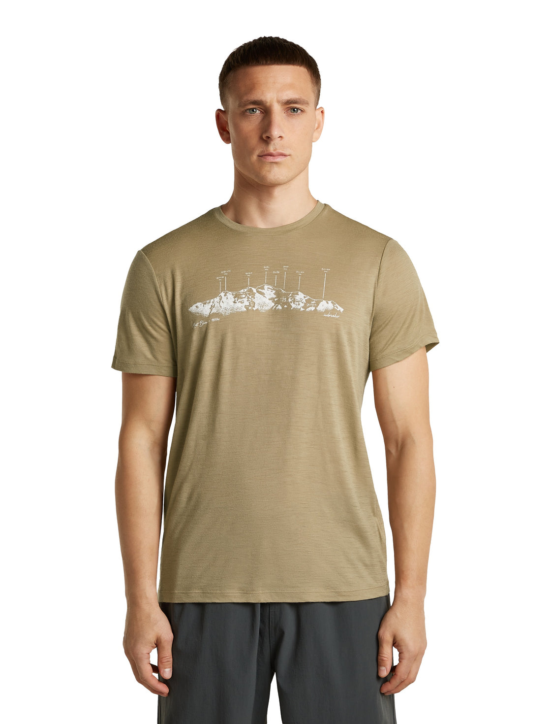 T-Shirt Tech Merino 7 Sommets de Montagne ♂