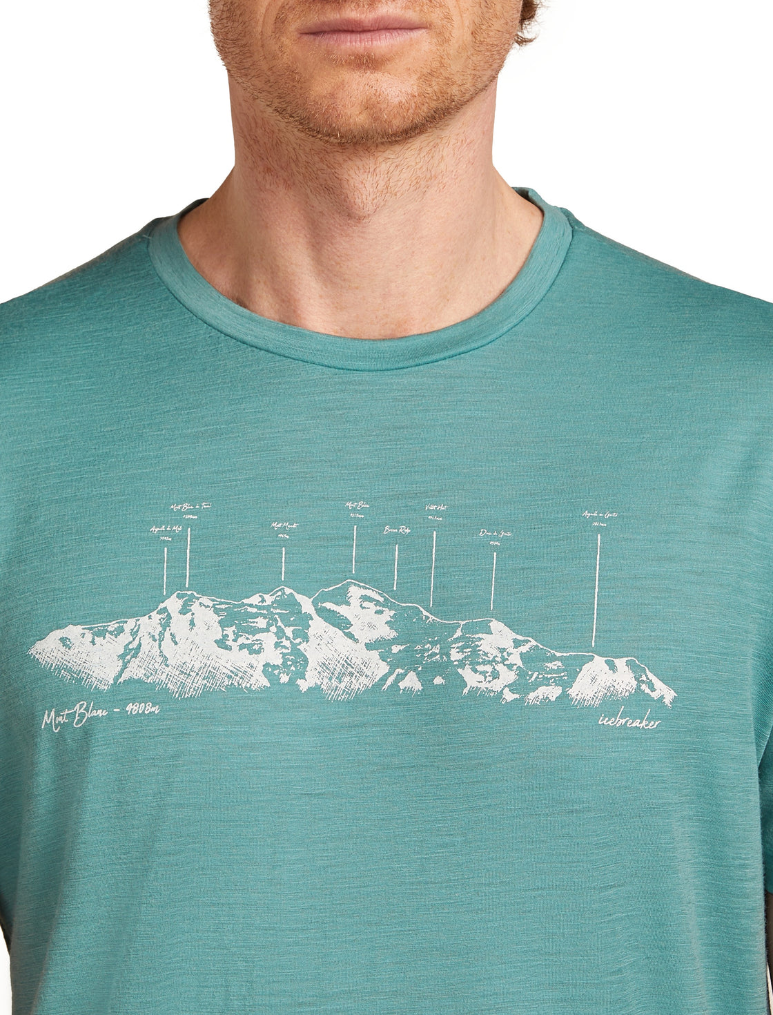 Tech Merino T-Shirt The Peaks ♂