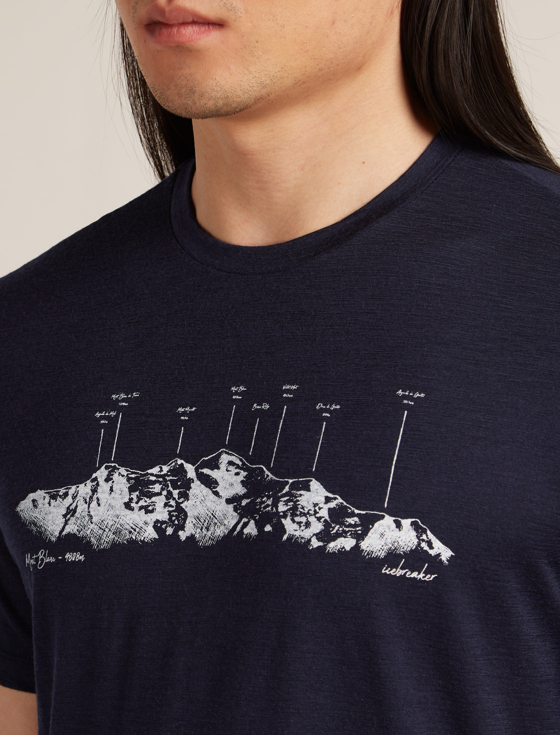 Tech Merino T-Shirt The Peaks ♂
