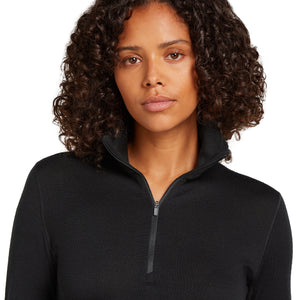 Tech Thermo Merino Manches Longues Demi-Zip Femme 260